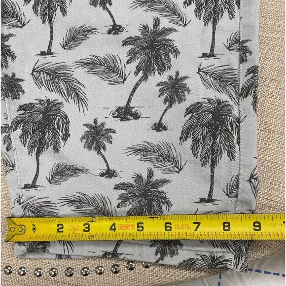 Vertical Sport Authentic Men Palm Tree Flat Front Shorts Size 36 SKU 1626 - Picture 8 of 10